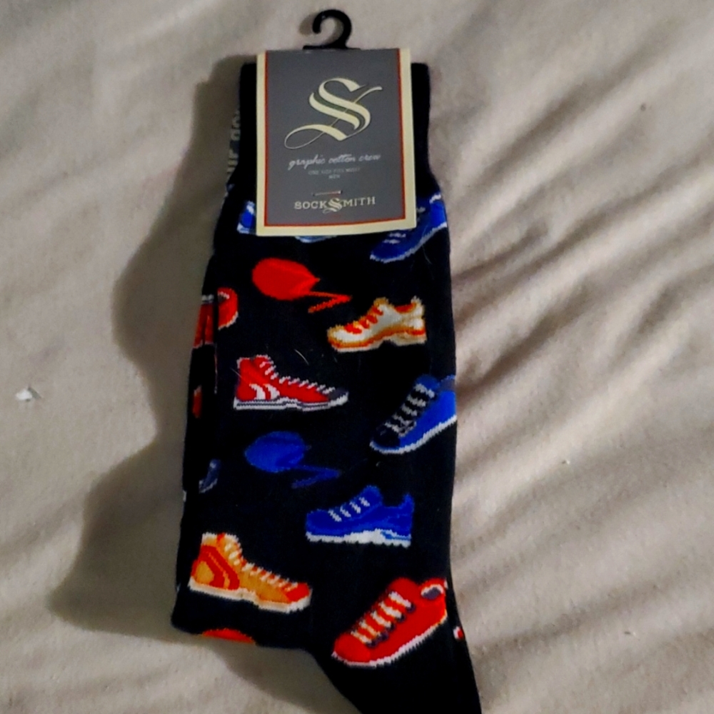 NWT Sneaker Print Socks